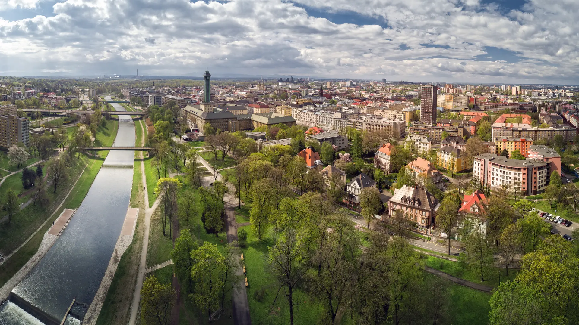 Panoramic view of Ostrava city skyline, the host location for ISE 2026 conference